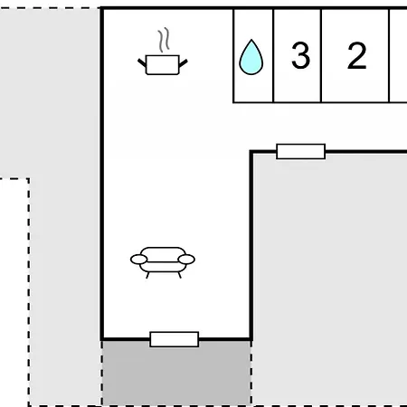 Three-bedroom Holiday In * Knebel